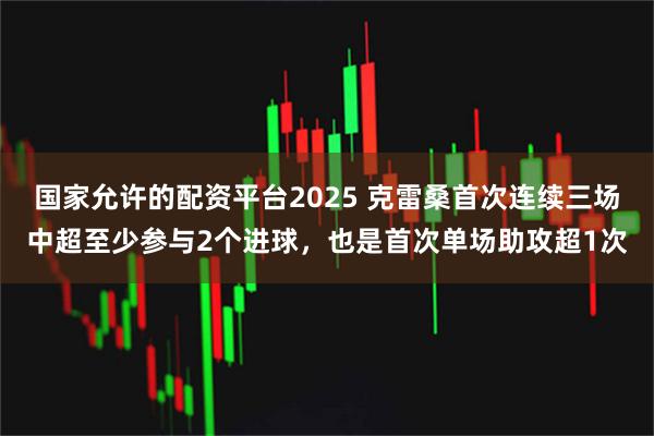 国家允许的配资平台2025 克雷桑首次连续三场中超至少参与2个进球，也是首次单场助攻超1次